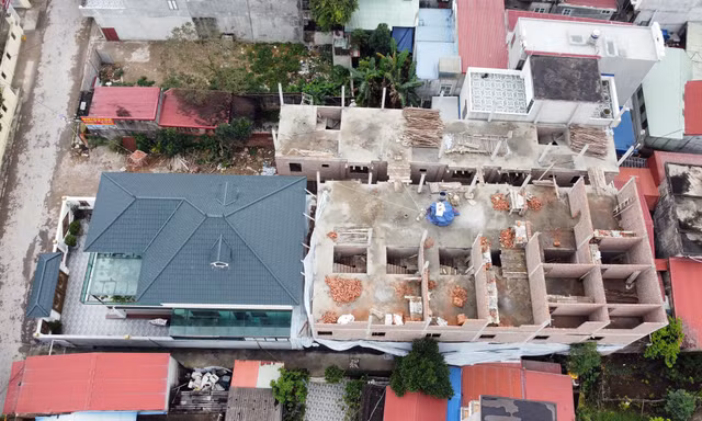 Miễn nhiệm Chủ tịch phường có vợ xây 9 nhà liền kề không phép ở Hải Phòng
