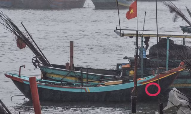Đi câu mực, hai cha con bị sóng đánh mất tích trên biển