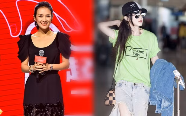 Chương Tử Di tươi như hoa, Phạm Băng Băng diện quần rách tả tơi
