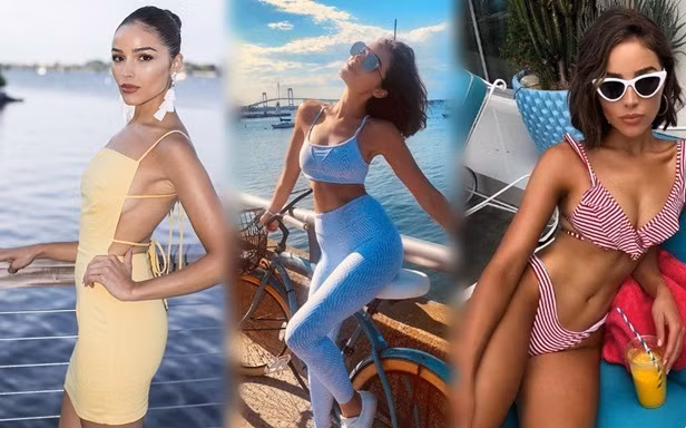 Mê mẩn sắc vóc hoàn hảo đầy hấp dẫn của Hoa hậu Hoàn vũ 2012 