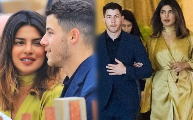 Hoa hậu thế giới Priyanka Chopra tay trong tay bạn trai kém 10 tuổi