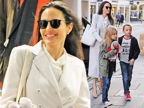 Angelina Jolie rạng ngời quyến rũ ở London