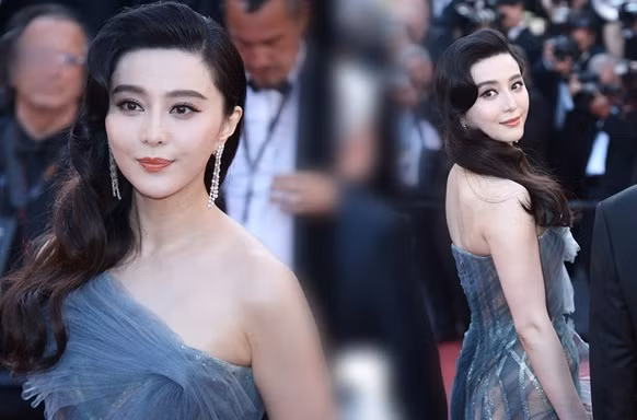 Phạm Băng Băng vai trần lộng lẫy tại bế mạc LHP Cannes