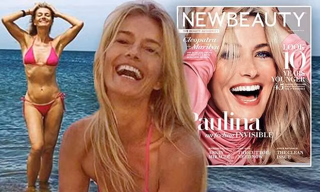 Mỹ nhân áo tắm Paulina Porizkova U60 trẻ trung xuân sắc