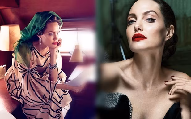 Angelina Jolie quyến rũ mê hồn, tiết lộ bị liệt nửa cơ mặt