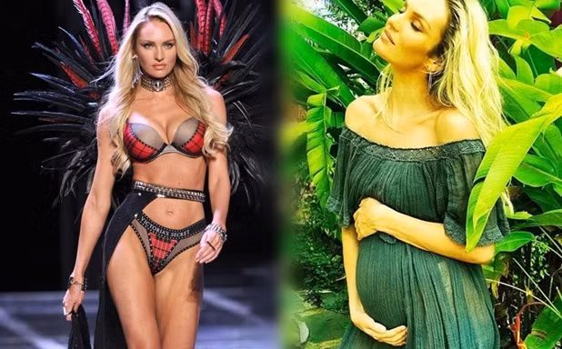 Con trai hơn 1 tuổi, thiên thần nội y Candice Swanepoel mang bầu lần 2