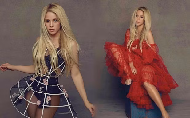 Nữ ca sĩ gợi cảm Shakira rực lửa tràn sức sống ở tuổi 40