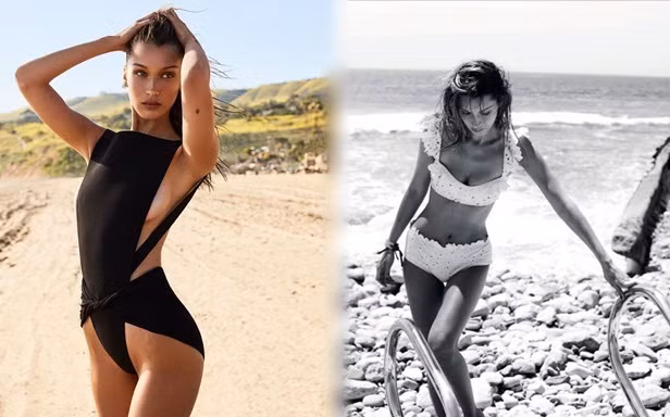 'Chân dài' 9x Bella Hadid gợi cảm ngất ngây