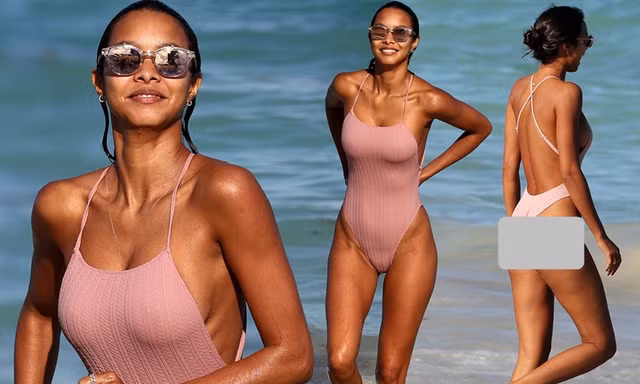 Dáng ngọc hoàn hảo của thiên thần Victoria’s Secret cao 1m84