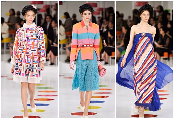 Mê mẩn với ‘cửa hàng kẹo’ lung linh sắc màu của Chanel Cruise 2016