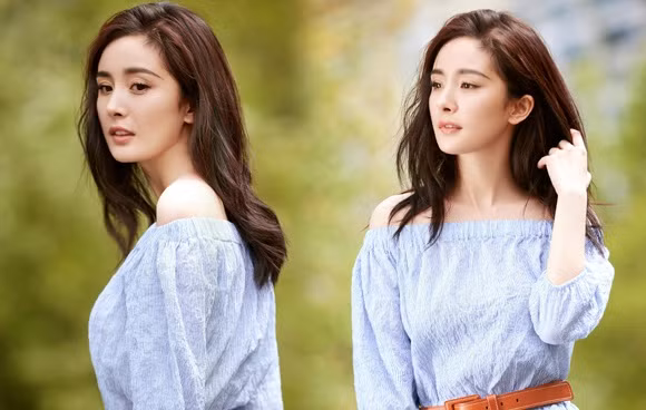 ‘Bạch Thiển’ Dương Mịch đẹp dịu dàng trong nắng