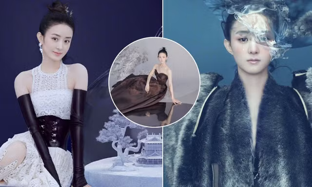 'Gái một con' Triệu Lệ Dĩnh tái xuất đẹp mong manh sương khói