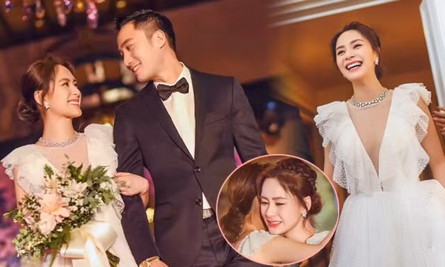 10 năm sau scandal ảnh nóng, Chung Hân Đồng nghẹn ngào trong đám cưới 