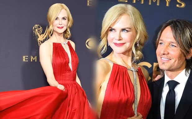 Nicole Kidman rực rỡ, quyến rũ tình tứ bên chồng trên thảm đỏ Emmy