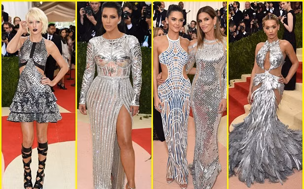 Mỹ nhân Hollywood mê mệt váy ánh kim tại Met Gala 2016