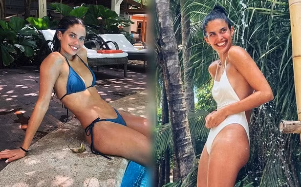 Thiên thần nội y Sara Sampaio dáng thon hút mắt ở Costa Rica
