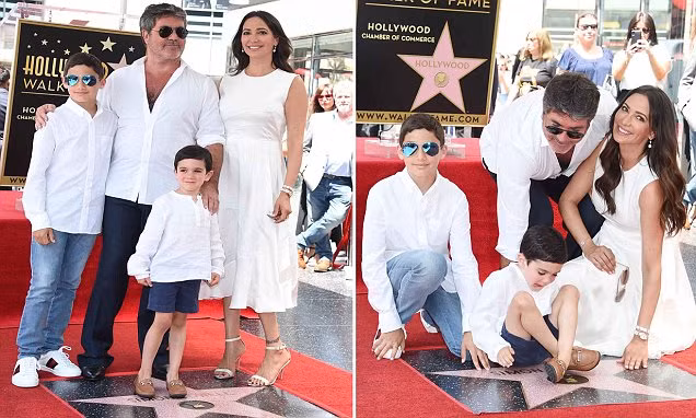 Giám khảo khó tính Simon Cowell nhận sao trên Đại lộ Danh vọng