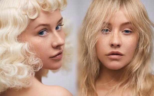 Christina Aguilera trẻ trung ngỡ ngàng với mặt mộc không son phấn