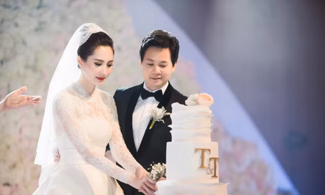 Chú rể Trung Tín nhắn gửi ngọt ngào cho cô dâu Đặng Thu Thảo