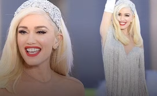 Gwen Stefani lộng lẫy, gợi cảm với đầm siêu ngắn