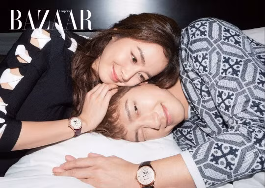 Vợ chồng Kim Tae Hee ngọt ngào tình tứ