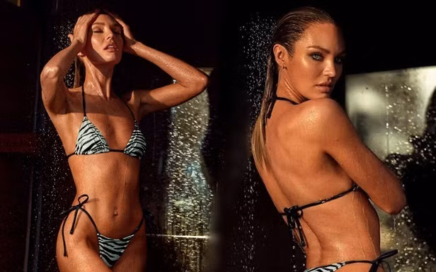 Candice Swanepoel diện bikini nóng bỏng đầy hoang dại