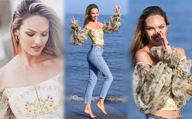 Say đắm loạt khoảnh khắc thiên thần của Candice Swanepoel 