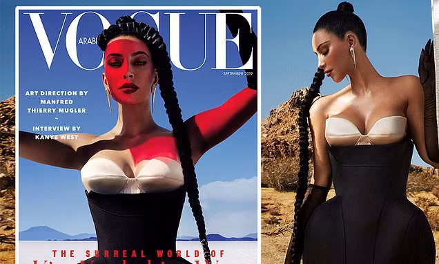Kim Kardashian mặc áo bó sát, bị chê thân hình như lọ hoa