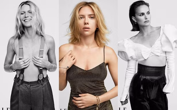 Tình cũ Brad Pitt ngực trần, đọ sắc cô đào gợi tình Scarlett Johansson