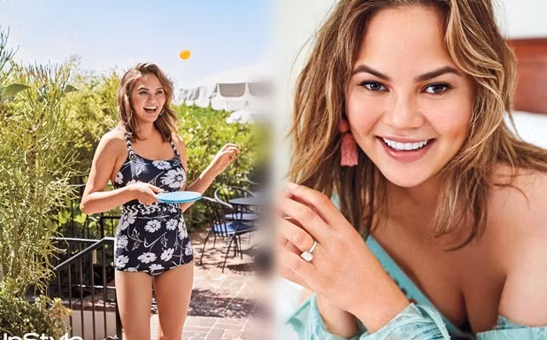 Mê mẩn vẻ gợi cảm rạng rỡ của nàng mẫu Mỹ Chrissy Teigen