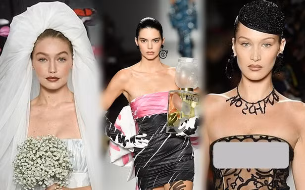 Gigi Hadid hoá cô dâu, Bella lộ ngực, Kendall thả dáng hoàn hảo