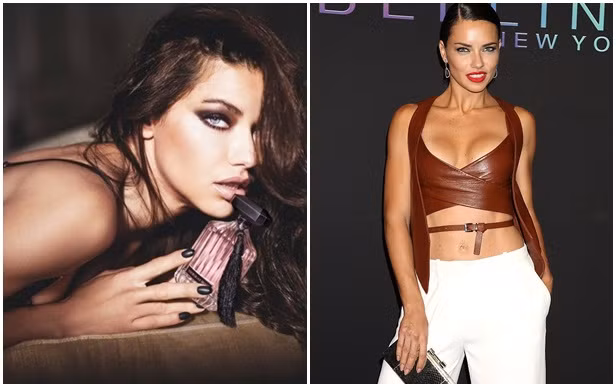 Mỹ nhân nội y Adriana Lima mắt khói bí ẩn đẹp mê hồn