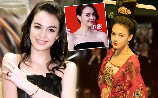 Ngắm nhan sắc 'bông hồng lai Pháp' vào vai Dương Quý Phi