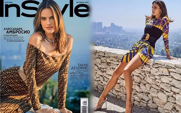 Alessandra Ambrosio eo thon chân dài dáng tuyệt đẹp