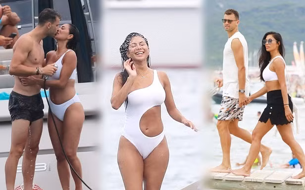 Nicole Scherzinger mặc áo tắm táo bạo, nồng nàn tình trẻ kém 13 tuổi