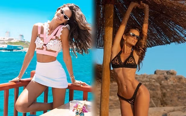 Siêu mẫu nội y 'đốn tim' dân mạng với đường cong đầy khiêu khích
