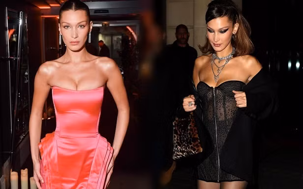 Bella Hadid gợi cảm khó rời mắt tại tuần lễ thời trang Paris