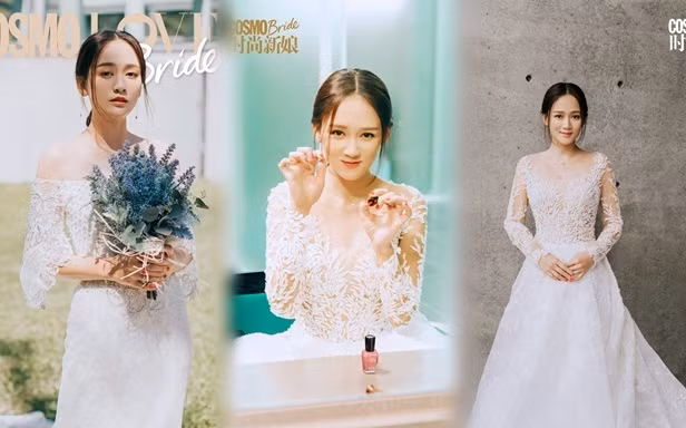 ‘Đông Phương Bất Bại’ Trần Kiều Ân mặc váy cô dâu ở tuổi 39