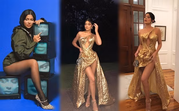 Em út tỉ phú nhà Kardashian mặc nóng bỏng dự đám cưới Justin Bieber