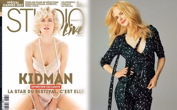 Nicole Kidman gợi cảm mặn mà đón tuổi 50