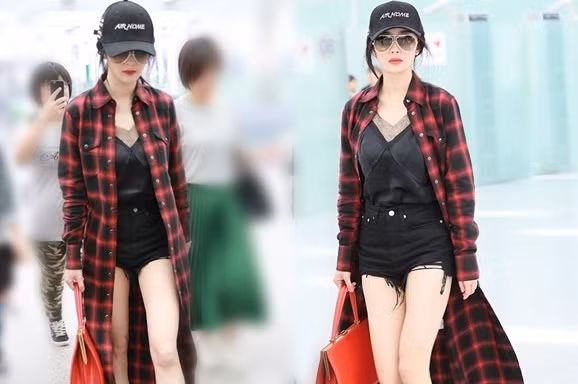 Dương Mịch mặc gợi cảm khoe chân thon dài 