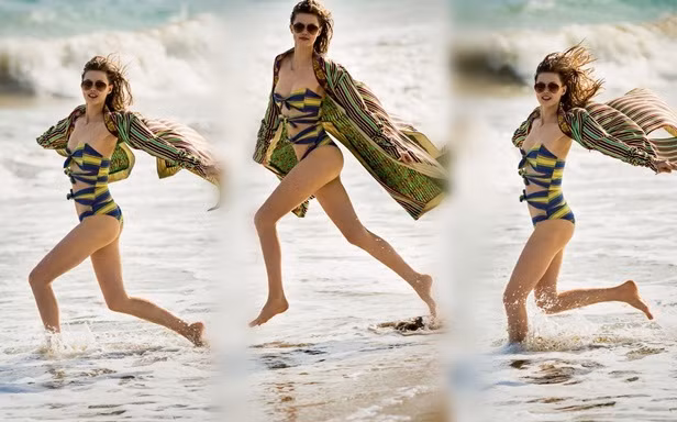 Nàng mẫu cá tính Lindsey Wixson chân dài eo thon trên biển
