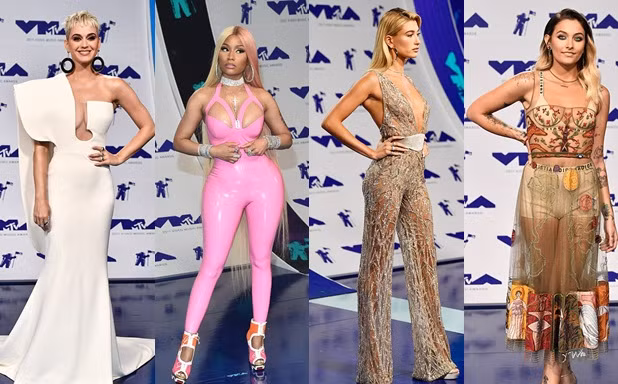 Dàn ca sĩ gợi cảm tỏa sáng trong lễ trao giải âm nhạc VMAs 2017