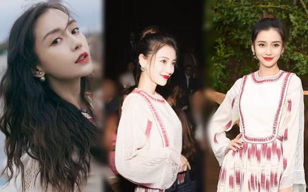 Angelababy xinh như công chúa giữa trời Paris