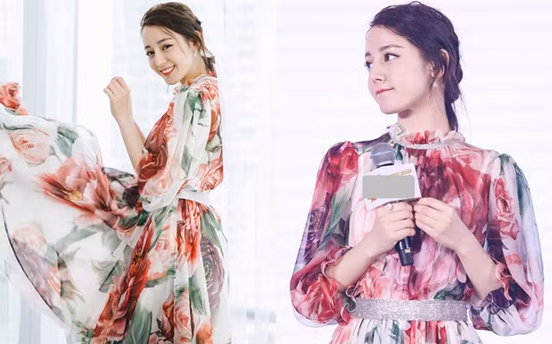 Xao xuyến nhan sắc rạng ngời như hoa của người đẹp 9x Tân Cương 