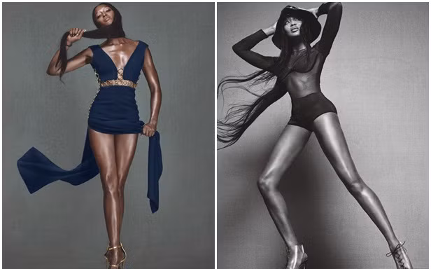 Sức quyến rũ mê hoặc của 'báo đen' Naomi Campbell 