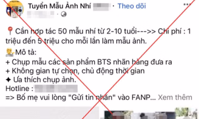 Bản tin 8H: Mẹ mất hơn 300 triệu đồng vì muốn cho con làm mẫu ảnh nhí
