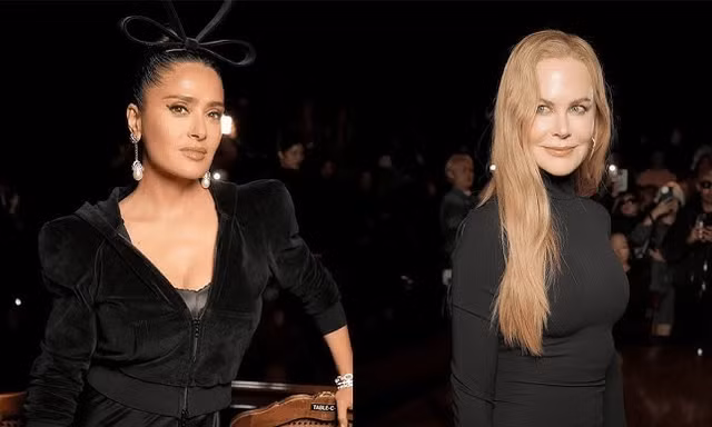 Căng thẳng giữa Nicole Kidman và Salma Hayek