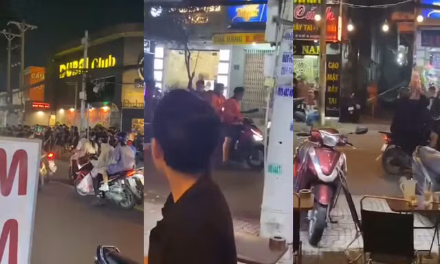 [CLIP] Nhóm thanh niên cầm hung khí rượt nhau, nghi do mâu thuẫn ‘giật cô hồn’ 