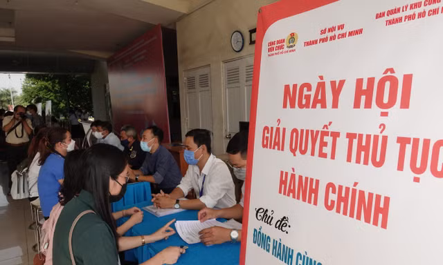 TPHCM lần đầu tổ chức 'Ngày Hội giải quyết thủ tục hành chính'